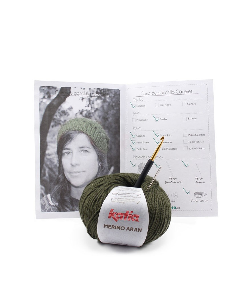 Gorro de ganchillo Cáceres