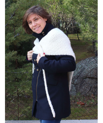 Chal de dos agujas St. Moritz 2