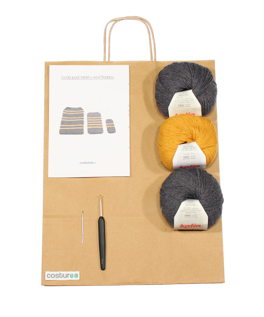 Funda para ipad, tablet y móvil de ganchillo Badajoz