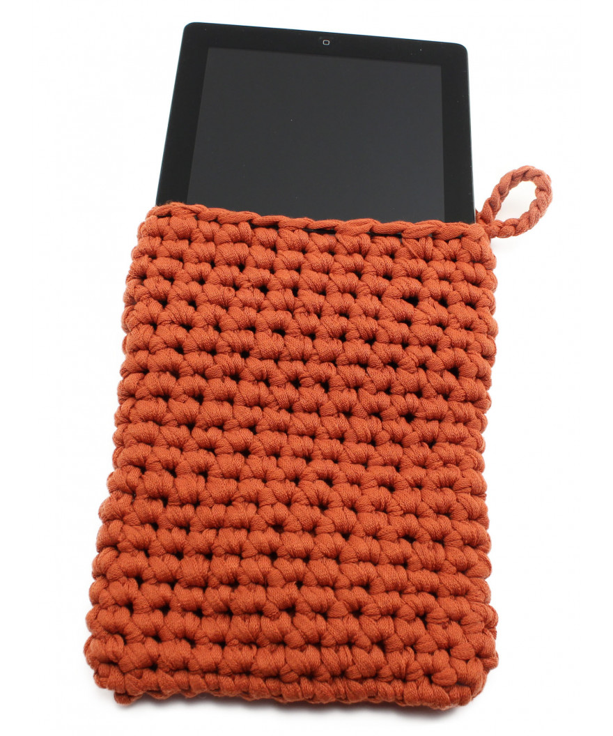 Funda para ipad de ganchillo Jaén