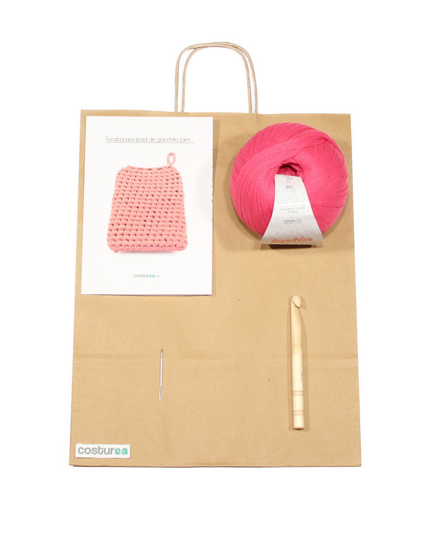 Funda para ipad de ganchillo Jaén