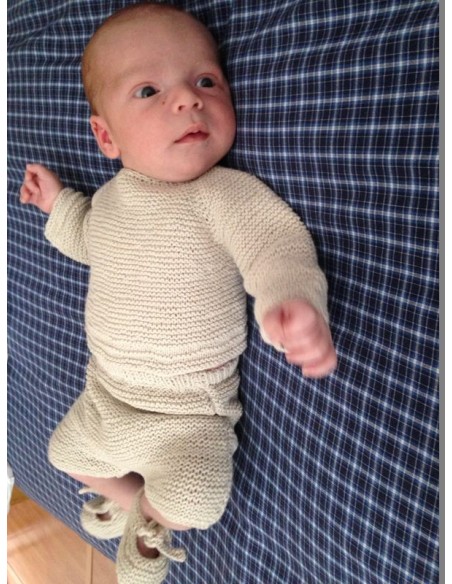 Jersey, pantalón y patucos de bebé recién nacido Badalona