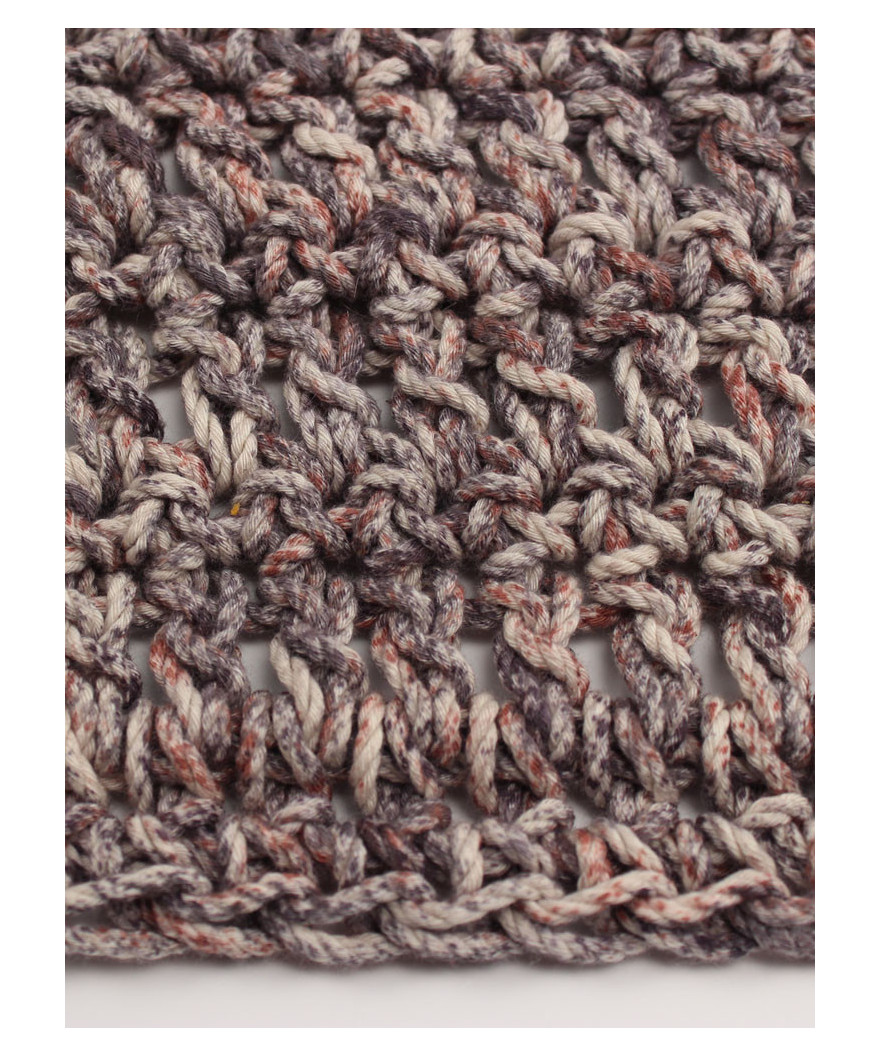 Alfombra de ganchillo para baño Cartagena