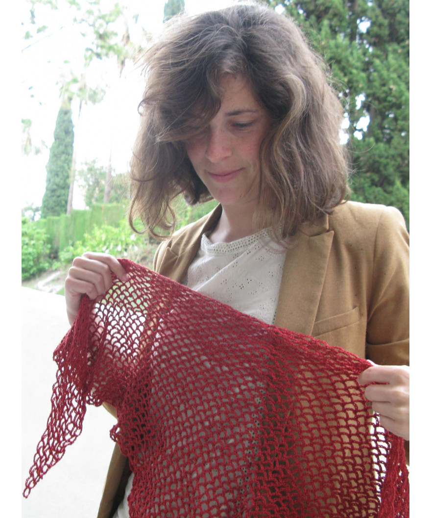 Cuello de ganchillo Menorca