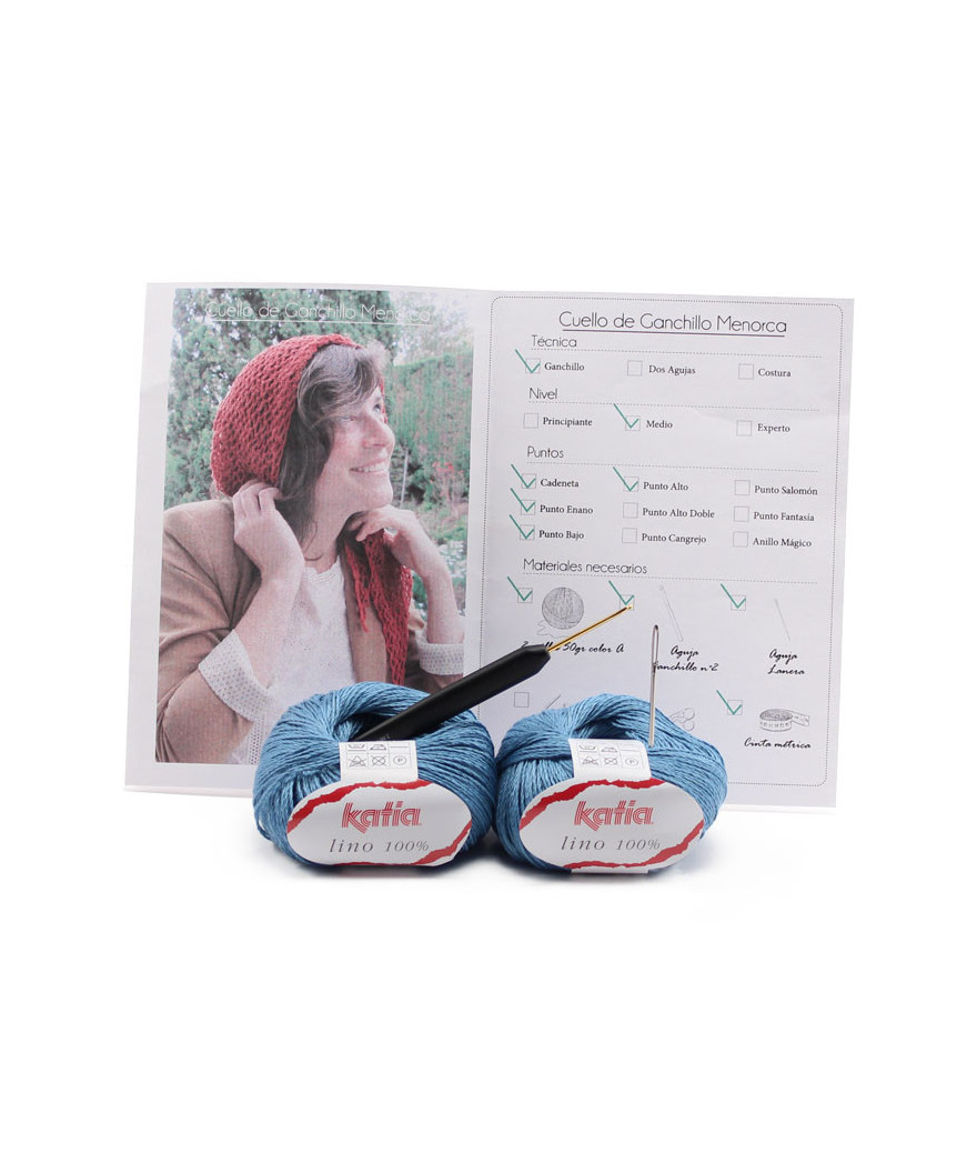Cuello de ganchillo Menorca