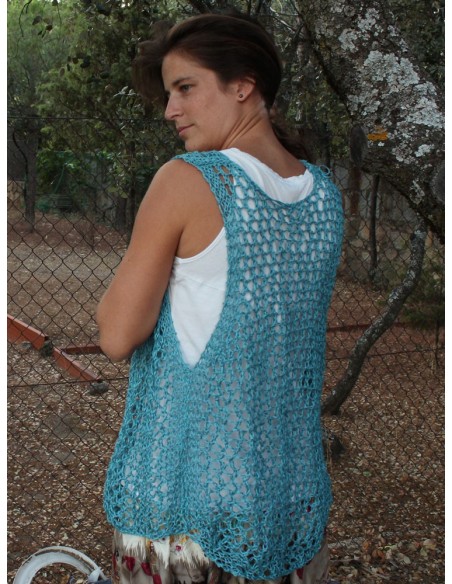 Chaleco de lino Elche