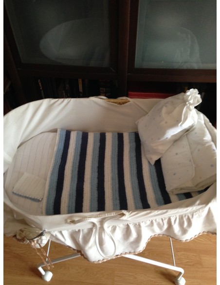 Manta de ganchillo para bebé Huelva