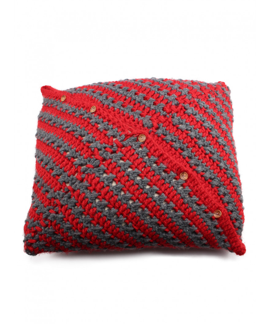 Cojín de ganchillo Mérida