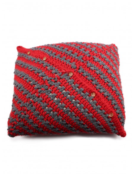 Cojín de ganchillo Mérida