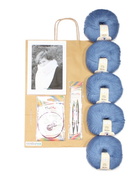 Chal de dos agujas St. Moritz