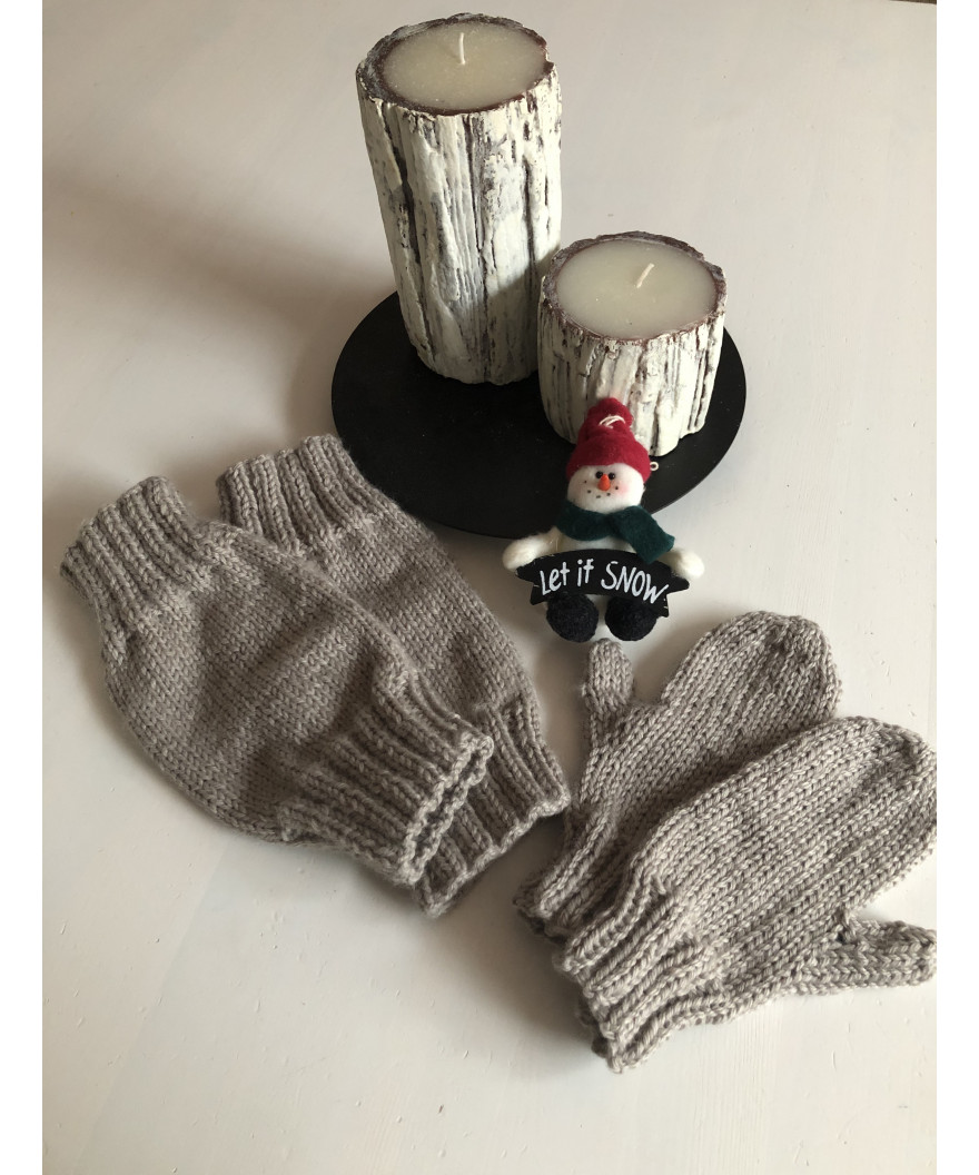 Manoplas agujas circulares Reikiavik