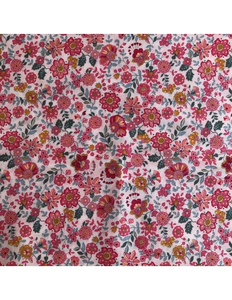 Voile liberty rosas 1M x 1.50M