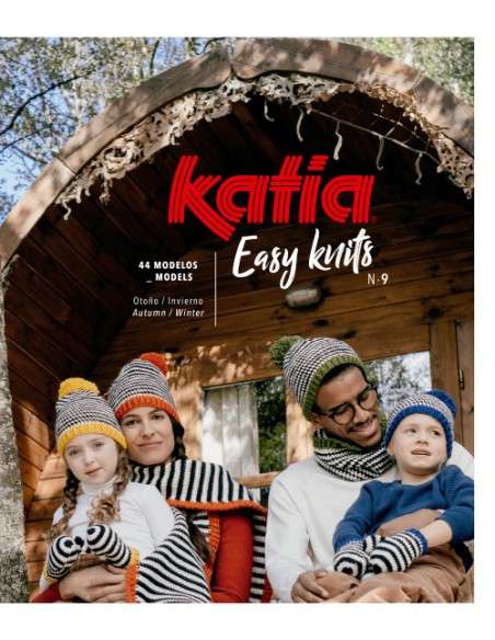 Revista Katia Principiantes Easy Knits nº9 otoño/invierno 20/21
