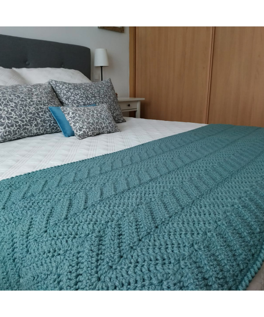 Plaid a ganchillo Patones