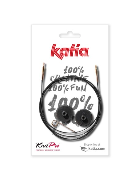 CABLE PARA AGUJAS CIRCULARES INTERCAMBIABLES KATIA