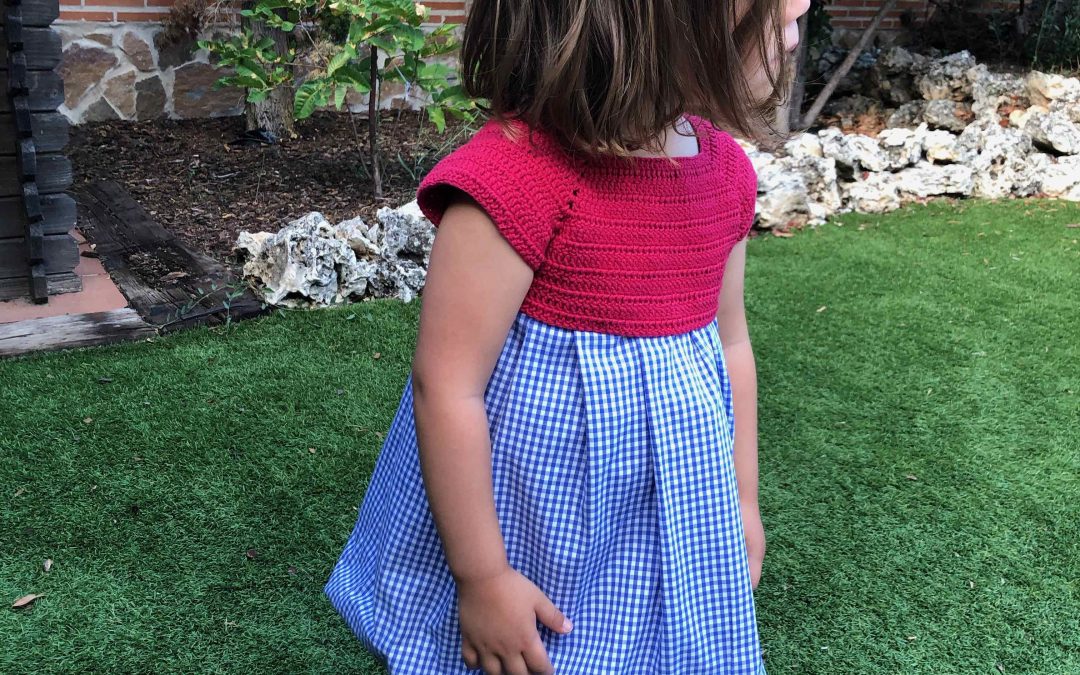 Vestido niña 3 años ganchillo